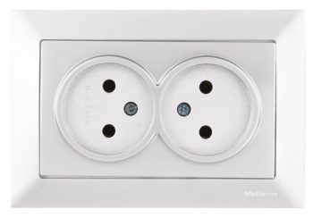 Двойная Розетка  Mutlusan Electric
