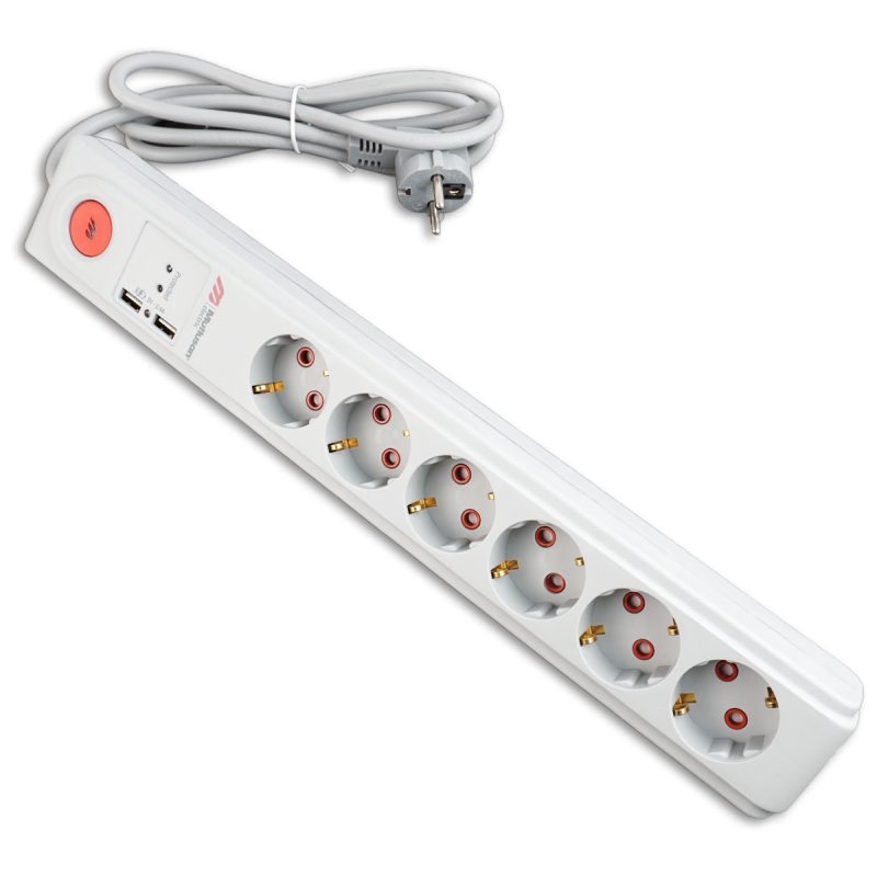 Удлинитель сетевой 6 гнезд