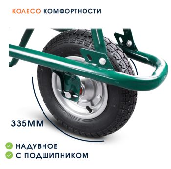 Тачка садовая одноколёсная Kanat