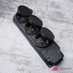 Колодка трёхместная 16А 250V IP44