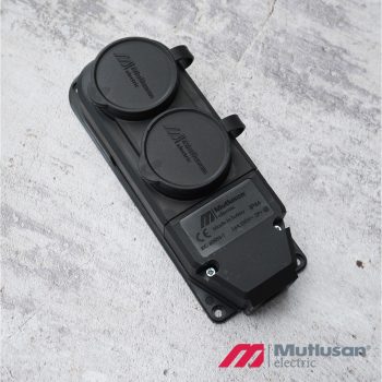 Колодка двухместная 16А 250V IP44