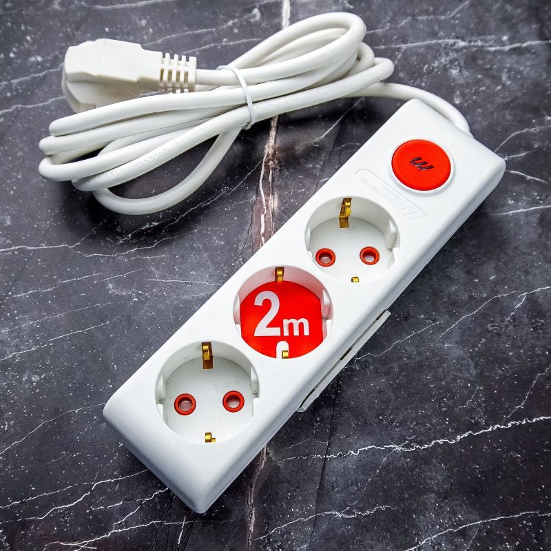 Удлинитель сетевой 2м