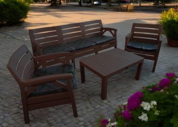 Комплект садовой мебели из искусственного ротанга