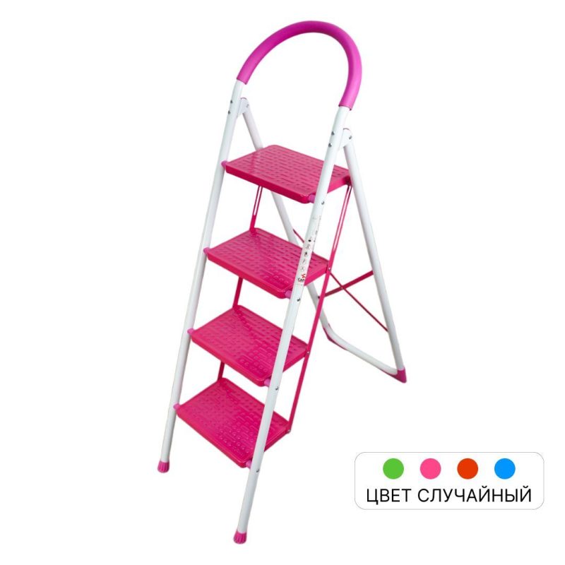 Cтремянка с 3 широкими ступенями Kanat