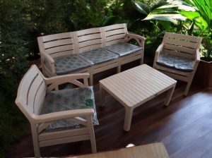 Комплект садовой мебели из искусственного ротанга